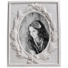 Benzara Enchanting photo frame in ivory white - Large