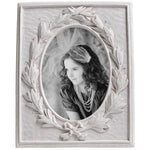 Benzara Enchanting photo frame in ivory white - Large