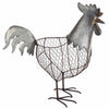 Benzara Versatile and Adorning Metal Rooster Basket