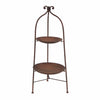 Benzara Aesthetically Detailed 2 Tiered Tray