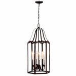 Benzara Alluringly Designed Chandelier in Brown