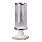 Benzara Highly Decorous Elliotte Pedestaled Candle Holder