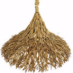 Benzara Artistically Styled Wooden Chandelier, Brown