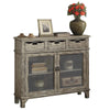 Benzara Vernon Console Table With 3 Drawers and 2 Doors