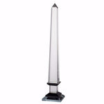 Benzara Distinctively Styled Lucent Obelisk Accent, Clear