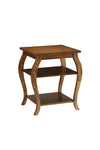 Benzara Becci End Table, Walnut