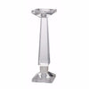 Benzara Modern Kristina Crystal Candleholder, Clear