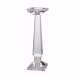 Benzara Modern Kristina Crystal Candleholder, Clear