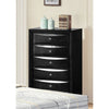 Benzara Ireland Chest, Black