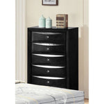 Benzara Ireland Chest, Black