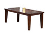 Benzara Urbana Dining Table, Cherry