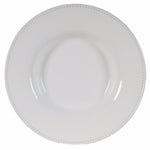 Benzara Enticing Round Decorative Porcelain Plate, White