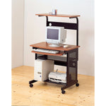 Benzara Stupendous Computer Desk with Storage, Brown and Black