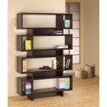 Benzara Stupendous Wooden Bookcase With Open Shelves, Brown