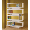 Benzara Tremendous White Bookcase with Open Shelves