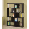 Benzara Phenomenal Black Spacious Wooden Bookcase