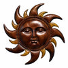Benzara Vivacious Metal Sun Wall Decor , Bronze