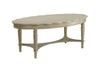 Benzara Conventional Coffee Table, Antique White