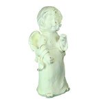 Benzara Celestial Standing Angle Figurine in Polyresin, Cream