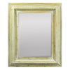 Benzara Rustically Naive Mirror in Wooden Frame, Brown