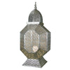 Benzara Splendid Transitional Metal Electric Lantern UL Approved
