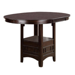 Benzara Wooden Counter Height Table, Brown