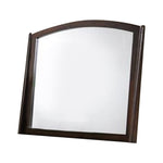 Benzara Contemporary Appeal Mirror, Varnish Oak