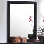 Benzara Contemporary Landscape Mirror, Black