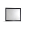 Benzara Contemporary Rectangular Mirror, Black