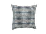 Benzara Contemporary Style Simple Traditionally Designed Set of 2 Throw Pillows, Blue