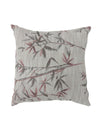 Benzara Contemporary Style Set of 2 Throw Pillows, Red