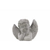 Benzara Cemented Cherub Bust Figurine, Small, Gray
