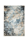 Benzara Earthy Area Rug In Polyester With Jute Mesh Backing, Small, Multicolor