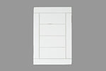 Benzara Wooden One Drawer Chairside Table In Weathered White Finish