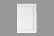 Benzara Wooden One Drawer Chairside Table In Weathered White Finish