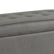 Benzara BM194096 Upholstered Wooden Bench, 