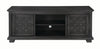 Benzara 60"  Wooden TV Console with 2 Storage Compartments and 2 Door Cabinets, Gray