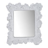 Benzara Traditional Crafted Baroque Inspired Mirror, White