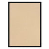 Benzara 2.83 x 1.83 Machine Tufted Wool Rug with Action Backing, Brown and Black