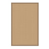 Benzara 8 x 5 Machine Tufted Wool Rug with Action Backing, Beige