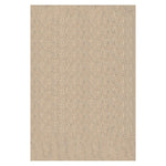 Benzara 8 x 5 Feet Non Slip Rubber Rug Pad with Open Weave Design, Cream