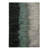 Benzara 3 X 2 Feet Power Loom Polypropylene Gradient Rug with Action Backing, Multicolor