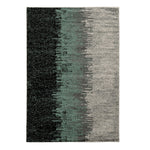 Benzara 3 X 2 Feet Power Loom Polypropylene Gradient Rug with Action Backing, Multicolor