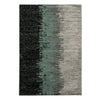 Benzara 7.25 X 5 Feet Power Loom Polypropylene Gradient Rug, Multicolor