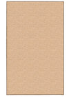 Benzara 8 X 2 Feet Hand Tufted Wool Rug with Jute Backing, Natural Brown