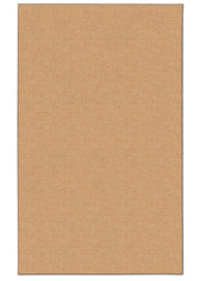 Benzara 8 X 2 Feet Hand Tufted Wool Rug with Jute Backing, Sisal Brown