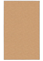 Benzara 5.58 x 4 Feet Hand Tufted Wool Rug with Jute Backing, Sisal Brown