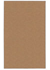 Benzara 2.83 x 1.83 Feet Hand Tufted Wool Rug with Jute Backing, Cork Brown
