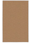 Benzara 8 X 2 Feet Hand Tufted Wool Rug with Jute Backing, Cork Brown