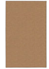 Benzara 5.58 x 4 Feet Hand Tufted Wool Rug with Jute Backing, Cork Brown